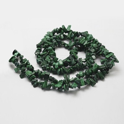 Natural Malachite Beads Strands X-G-F328-30-1