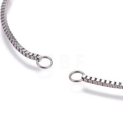 Stainless Steel Slider Bracelet Making X-AJEW-JB00478-01-1