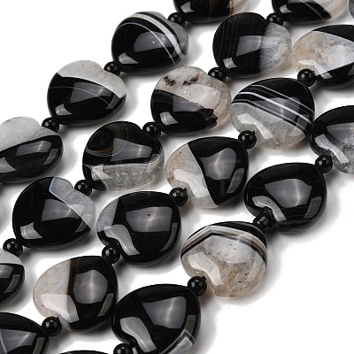 Natural Agate Beads Strands G-F820-Q01-01D-1