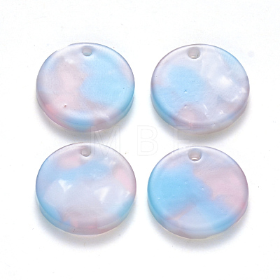 Cellulose Acetate(Resin) Pendants KY-S161-018A-09-1