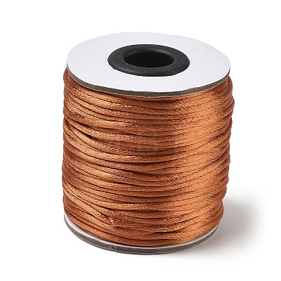 Nylon Satin Rattail Cords X-NWIR-A003-30-1