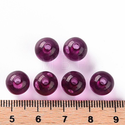 Transparent Acrylic Beads MACR-S370-A10mm-743-1