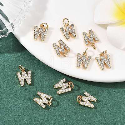 SHEGRACE Brass Micro Pave Clear Cubic Zirconia Pendants XGRQ29692-394G-W-1