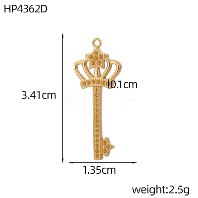 304 Stainless Steel Pendants SA-OY001-57G-1