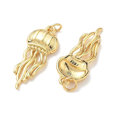Brass Micro Pave Cubic Zirconia Animal Pendants KK-H280-05B-G-1