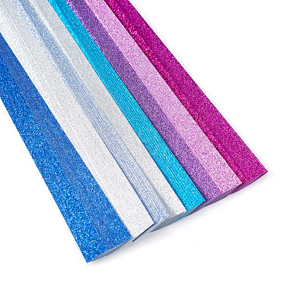 200Pcs 2 Colors Lucky Star Origami Paper DIY-TADJ0001-11-1
