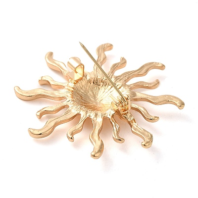 Sun Brooch JEWB-G034-02G-1