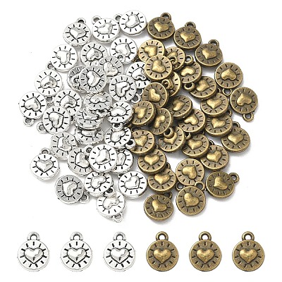 30Pcs Tibetan Style Alloy Charms TIBEP-YW0002-21AS-1