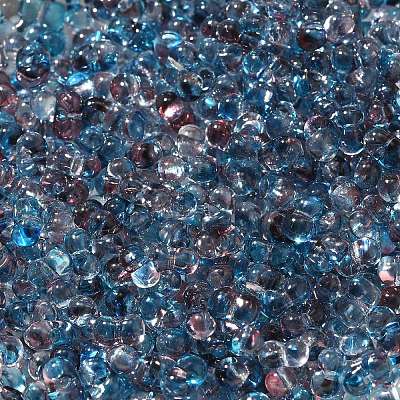 Transparent Baking Paint Glass Seed Beads SEED-A033-06A-13-1