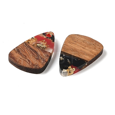 Resin & Wood Pendants WOOD-S061-02K-1