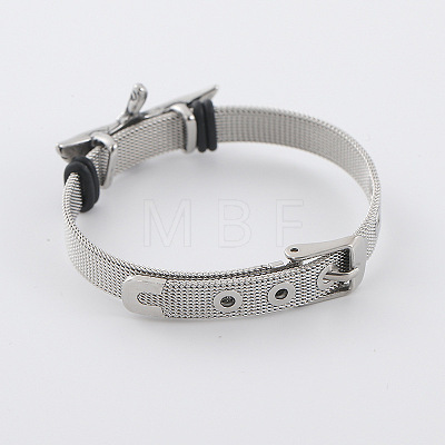 Punk 304 Stainless Steel Watch Band Bracelets for Men ZQ0650-1