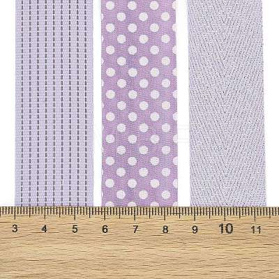 9 Yards 3 Styles Polyester Ribbon SRIB-A014-I02-1