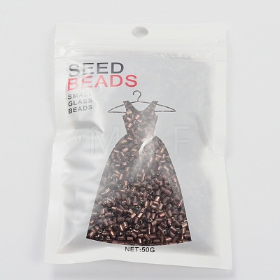11/0 Two Cut Glass Seed Beads X-CSDB56-1