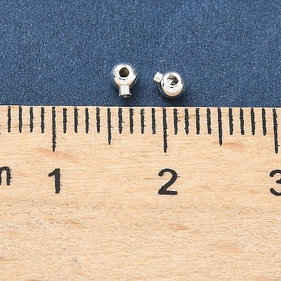 Brass Crimp Beads KK-H532-27S-01-1