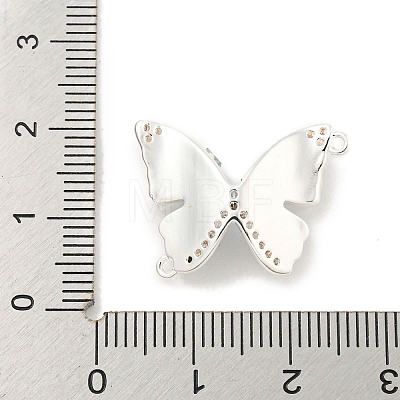 Natural Quartz Crystal Connector Charms KK-P275-22S-1