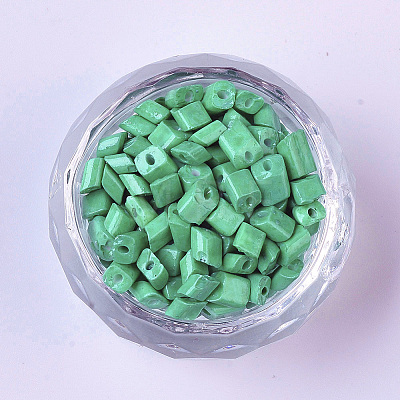 6/0 Baking Paint Glass Seed Beads SEED-S034-A05-1