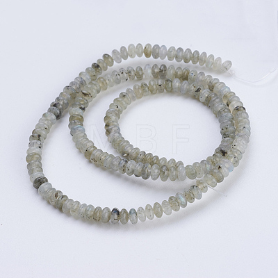 Natural Labradorite Beads Strands G-P354-01-4x2mm-1