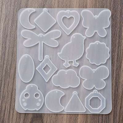 Animal Earrings Pendants DIY Silicone Mold DIY-Q033-02C-1