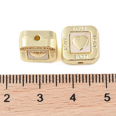 Rack Plating Alloy with Acrylic Beads FIND-B037-01G-05-1