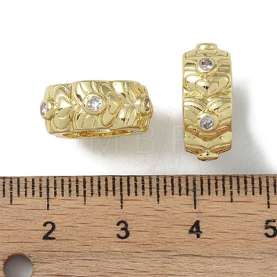 Rack Plating Brass Beads KK-A220-25H-G-1
