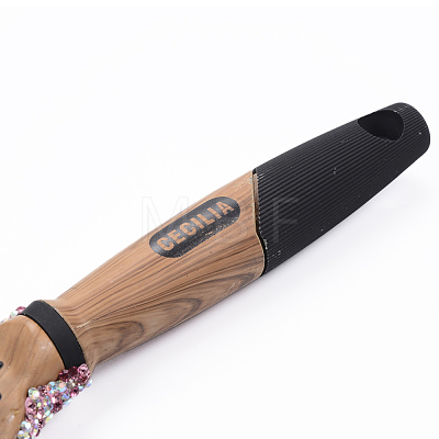Wood Hair Brush OHAR-G004-A01-1
