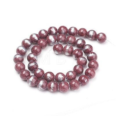 Natural Jade Beads Strands G-G833-4mm-10-1