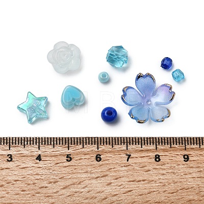 Opaque & Transparent Acrylic Beads SACR-XCP0001-06K-1