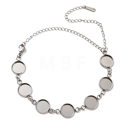 Non-Tarnish 304 Stainless Steel Bracelet Making SA-CBAFBB7-02P-A-1