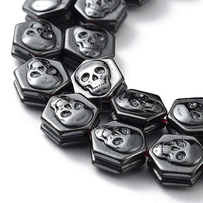 Synthetic Non-Magnetic Hematite Beads Strands G-H303-B06-1