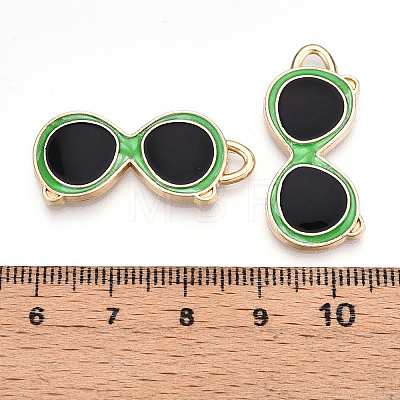 Alloy Enamel Pendants ENAM-T022-19C-1