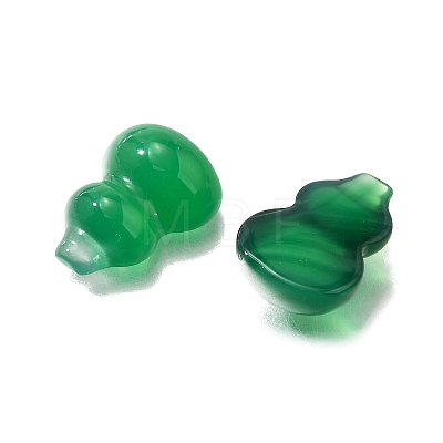 Natural Green Onyx Agate Cabochons G-Q018-01E-1