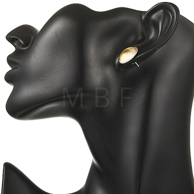 Sea Shell Stud Earrings EJEW-JE07325-1