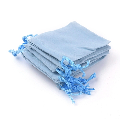 Velvet Cloth Drawstring Bags TP-C001-70X90mm-3-1