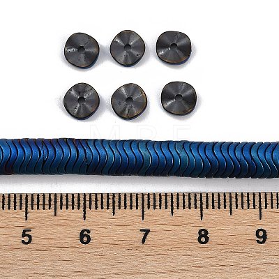 Electroplated Synthetic Non-magnetic Hematite Beads Strands G-H020-M01-25-1