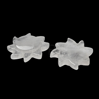 Natural Quartz Crystal Cabochons G-Q190-01B-1