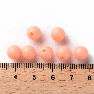 Opaque Acrylic Beads MACR-S370-C8mm-A33-1