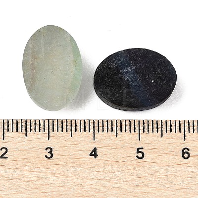 Natural Fluorite Cabochons G-K338-38A-04-1