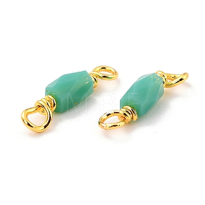 Eco-Friendly Electroplated Glass Links Connectors KK-K260-04G-05-RS-1