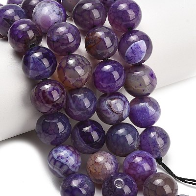 Natural Dragon Veins Agate Beads Strands GG-L001-L01-01-1