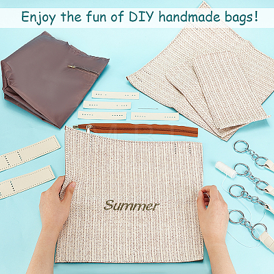 DIY Straw Woven Tote Sets DIY-WH0386-42A-1