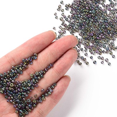 (Repacking Service Available) Round Glass Seed Beads SEED-C016-3mm-172-1