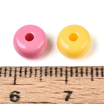 Opaque Acrylic Beads OACR-N139-10-1