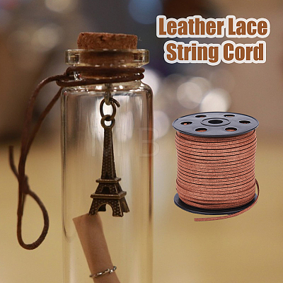 90M Flat Faux Suede Cord LW-WH0012-01C-1