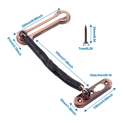 Stainless Steel Swing Bar Door Lock SW-TAC0002-02C-1