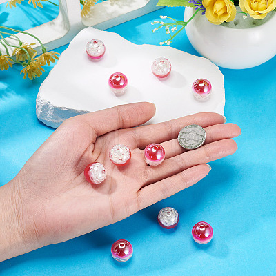 10Pcs Resin Beads PACR-TA0001-33E-1