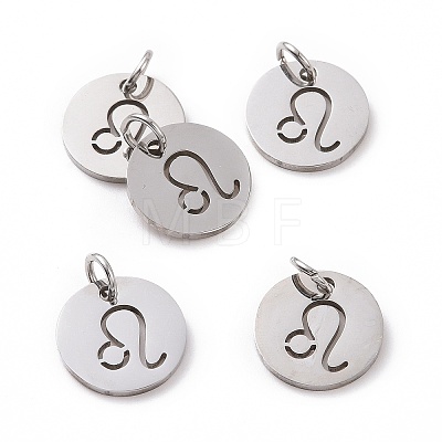 304 Stainless Steel Charms STAS-Q201-T445-5S-1