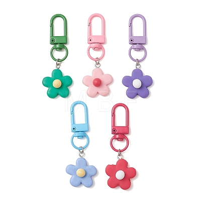Resin Pendant Decorations HJEW-JM04798-1