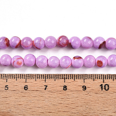 Natural Persian Jade Beads Strands G-A255-A02-01D-1