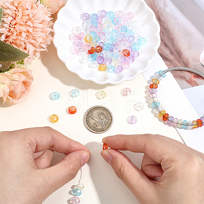 120Pcs Mixed Styles Glass Beads GLAA-PA0001-88-1