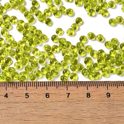 Transparent Colours Glass Seed Beads SEED-P006-02A-04-1